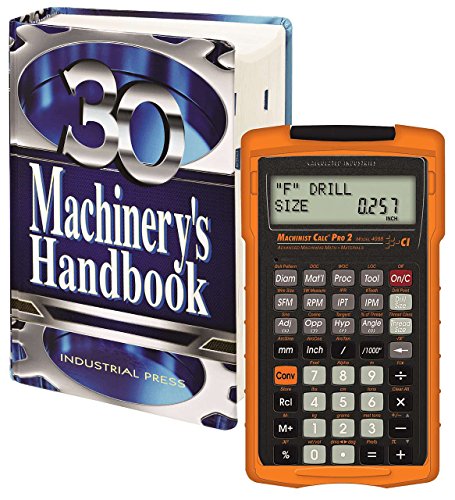 Machinery's Handbook,Toolbox & Calc Pro 2 Combo