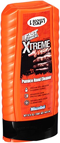 Permatex 25616 Fast Orange Xtreme Hand Cleaner with Rocker Cap, 15 oz.