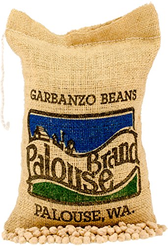 Garbanzo Beans • Chickpeas • 100% Desiccant Free • 5 lbs • Non-GMO Project Verified • Kosher Parve • USA Grown • Field Traced • Burlap Bag