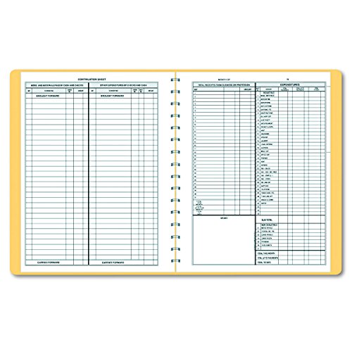 Dome 612 Bookkeeping Record, Tan Vinyl Cover, 128 Pages, 8 1/2 x 11 Pages