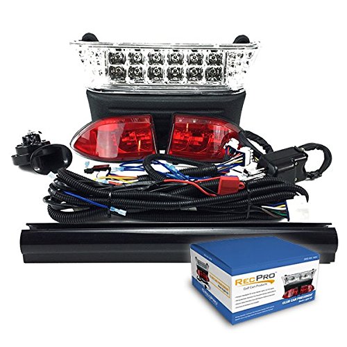 RecPro CLUB CAR PRECEDENT GOLF CART LED DELUXE All LED LIGHT KIT W/ TURN SIGNALS 2008.5-NEWER