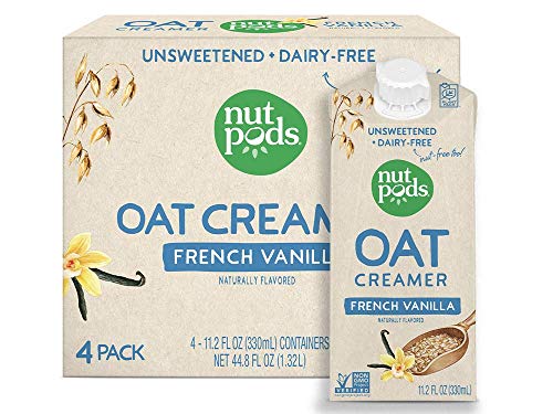 nutpods Oat Coffee Creamer by nutpods, French Vanilla 4-pack