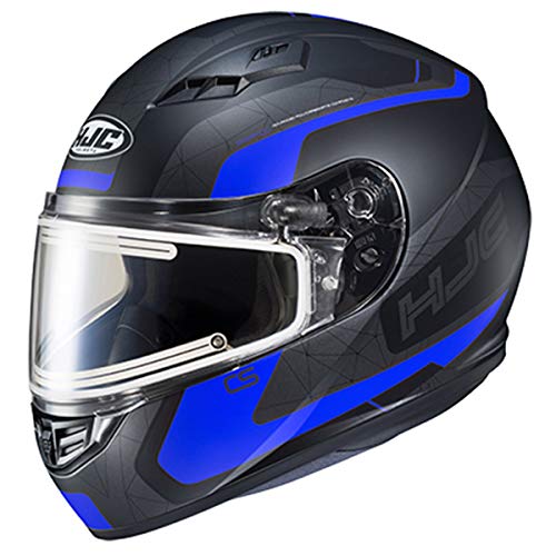HJC CS-R3 Dosta Adult Snowmobile Helmet with Electric Shield - MC-2SF / Large