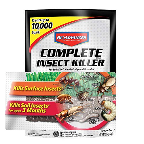 BioAdvanced 700288S Insect Killer for Soil & Turf Complete Pest Control, 10-Pounds