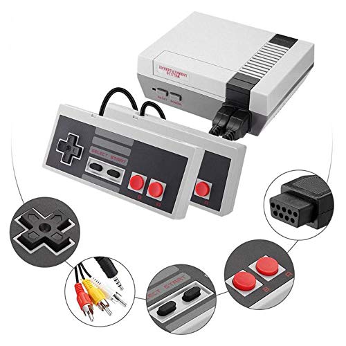 ISTOYALL Retro Game Console, AV Output Console Built-in Hundreds of Classic Video Games Console 620 in 1 Built-in Plug Play Home TV Nostalgic