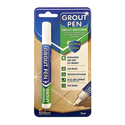 Grout Pen White - Ideal to Restore The Look of Tile Grout Lines