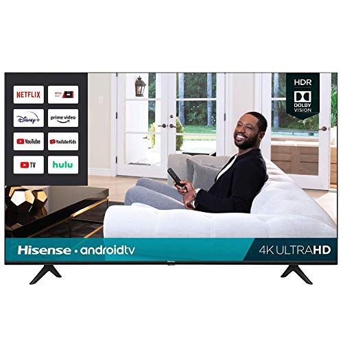 Hisense 50-Inch Class H6570G 4K Ultra HD Android Smart TV with Alexa Compatibility | 2020 Model