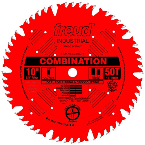 Freud 10' x 50T Combination Blade (LU84R011)