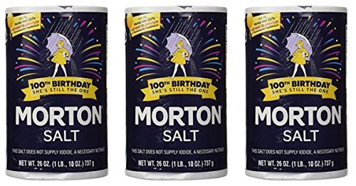 Morton Salt Regular Salt - 26 oz (Pack of 3)