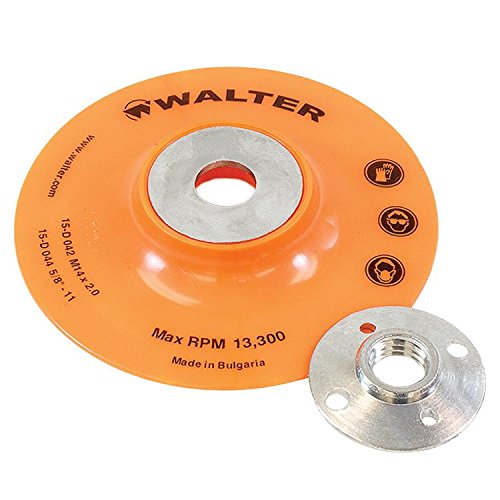 Walter Surface Technologies 15D044 Backing Pad Assembly - 4 ½ in. Sanding Disc Pad. Abrasive Wheel Pads