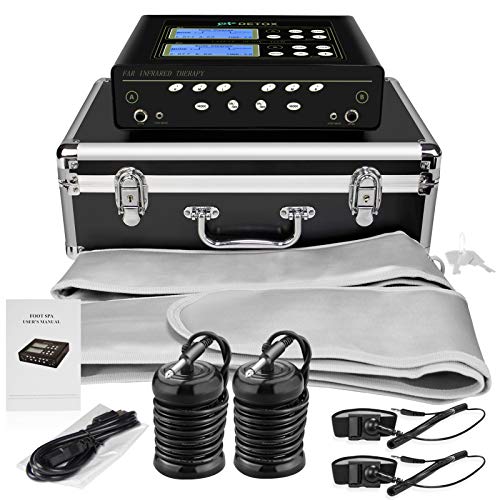 Ionic Detox Foot SPA Machine, Detox Foot Bath Ionic, Dual User Ionic Foot Bath Detox Machine, Suitable for Family Beauty Club and Spa (US Stock)