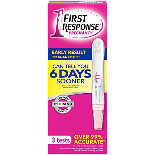 First Response Early Result Pregnancy Test, (Pack of 3 tests) (Packaging & Test Design May Vary)