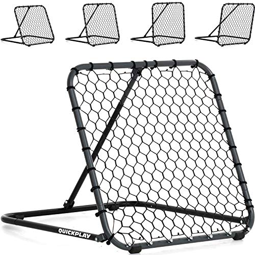 QUICKPLAY PRO Rebounder 3x3' Adjustable Angle Multi-Sport Trainer | Soccer Rebounder or Baseball & Softball Pitch Back | Ideal for Team and Solo Training