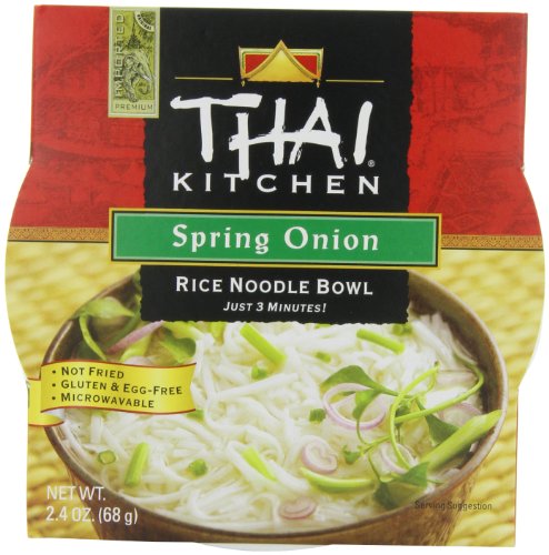 Thai Kitchen Rice Noodle Soup Bowl, Spring Onion, 2.4 Ounce (Pack of 6)