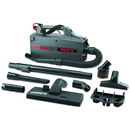 Oreck Commercial BB900DGR XL Pro 5 Super Compact Canister Vacuum, 30' Power Cord