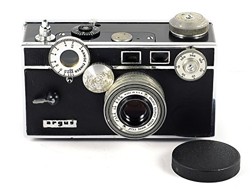 Argus C3 50mm f/3.5 rangefinder Camera - Vintage 1950s
