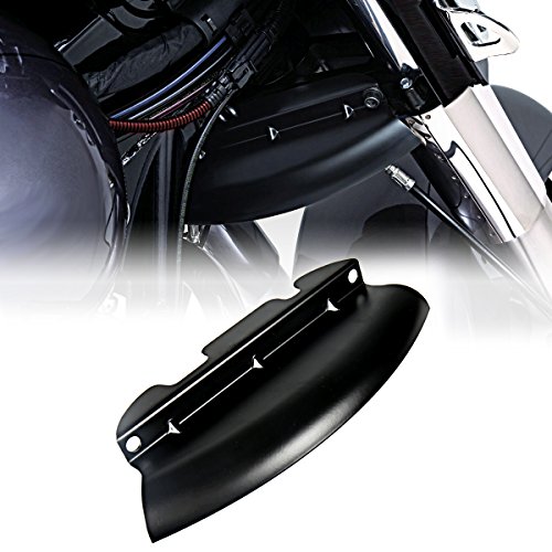 Rudyness Black Lower Triple Tree Wind Deflector for Harley Touring Electra Street Glide 2014-2018 Models