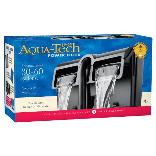 Aqua-Tech ML90740-00 Power Aquarium Filter, 30 to 60-Gallon Aquariums