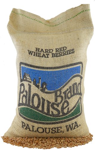 Hard Red Spring Wheat Berries • Non-GMO Project Verified • 5 LBS • 100% Non-Irradiated • Certified Kosher Parve • USA Grown • Field Traced • Burlap Bag