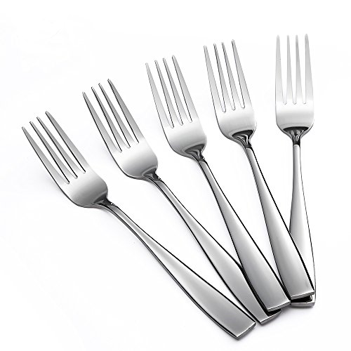 Eslite Staintess Steel Salad Forks Set,6.7-Inch,12-Piece