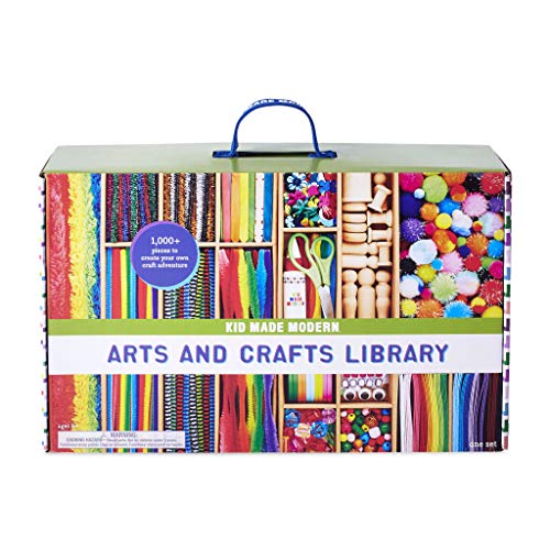 Kid Made Modern Arts and Crafts Library Kit, 1 EA