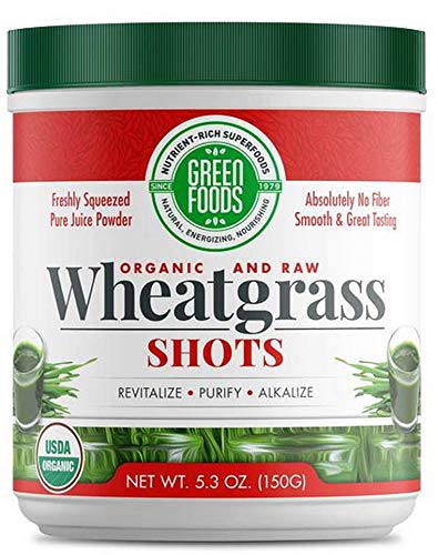 Green Foods Organic and Raw Wheat Grass Shots - 5.3 oz