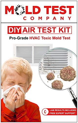 Mold Test Company | DIY HVAC Mold Air Test Kit | Test 10+ Locations | Lab Analysis and Expert Guidance Included