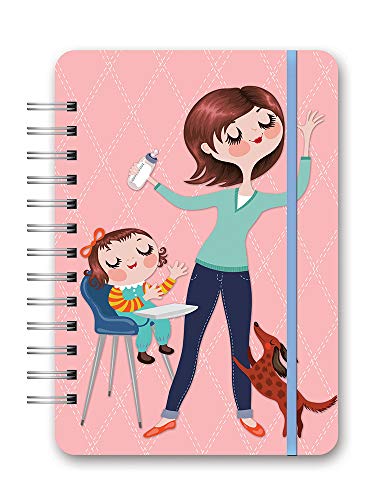 Do It All Weekly Spiral Planner 2020-2021 in Mom Do It All by Orange Circle Studio - 6' x 8' 17-Month Flex Cover - Week-Per-Spread View with Tear-Off to-Do Lists - Organize Tasks & More