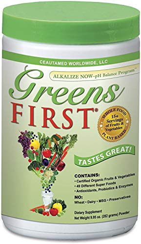 Greens First - Original - 30 Servings - Nutrient Rich-antioxidant Superfood, 49 Different Super Foods,phytonutrient & Antioxidant, Revitalize, Gluten Free, Vegan & Non-GMO - 9.95 Ounce, Pack of 2