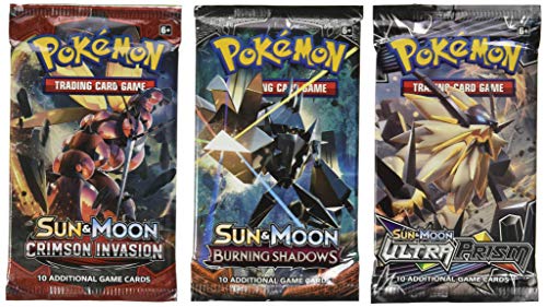 Pokemon Cards - 3 Booster Packs (Random Packs)