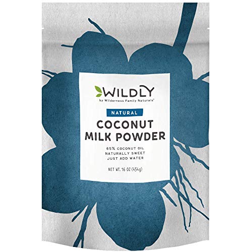 Wildly Coconut Milk Powder - Powdered Milk - Dairy Free Milk Powder - Dry Milk Powder For Baking - Unsweetened Coconut Milk - Powdered Coconut Milk Powder - Powdered Creamer - 1 Lbs