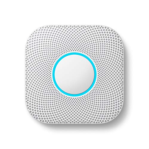 Google S3000BWES Nest Protect Alarm-Smoke Carbon Monoxide Detector, 1, White