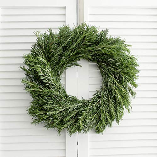 Fresh Handmade Rosemary Wreath - Greenery | Herbs Wreath for Front Door - Church Door - Home – Wedding - Hoidays - Spring & Summer Décor - Various Sizes Available