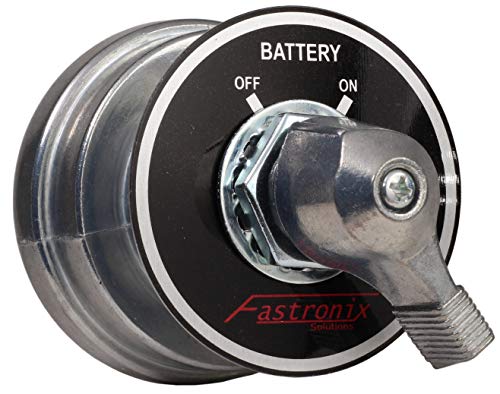 Fastronix 2 Post High Current Master Battery Disconnect Switch with Face Plate