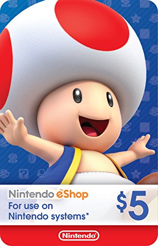 $5 Nintendo eShop Gift Card [Digital Code]