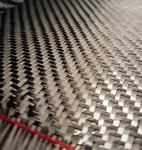 Carbon Fiber: 2x2 Twill Weave, 5.7 oz, 3K, 50' x 36'