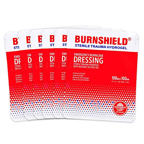 Burnshield 4' X 4' Burn Dressing, Sterile - 6 Count