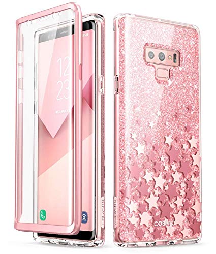 i-Blason Cosmo Full-Body Bumper Protective Case for Galaxy Note 9 2018 Release, Pink