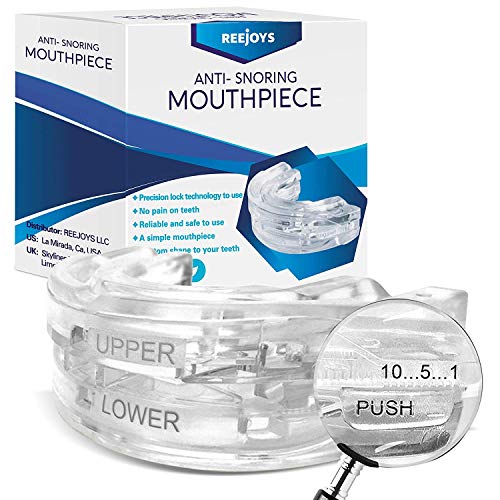PRO 2 Prevent Bruxism Snore Mouthpiece, Adjustable Snore Stopper, Stop Snoring Solution to Help You Sleep Well