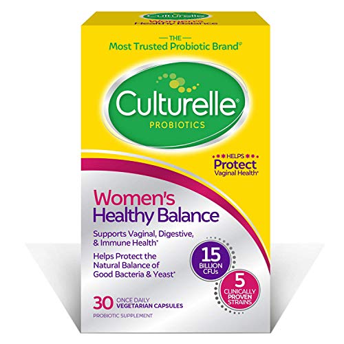 Culturelle Women’s Healthy Balance Probiotic for Women | 30 Count | with Probiotic Strains to Support Digestive, Immune and Vaginal Health* | with The Proven Effective Probiotic | Packaging May Vary