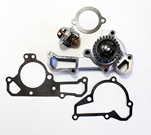 Compatible with JOHN DEERE FD661 FD611 FD620 & FD590 COOLING SYSTEM REPLACEMENT KIT W/WATER PUMP, THERMOSTAT, GASKETS
