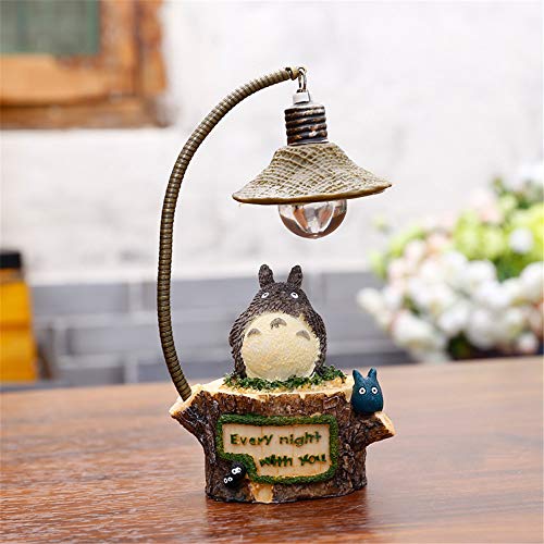 Kimkoala Figure, Japanese Anime Figures Figurine with Night Lamp Light Statue Models Dolls for Home Garden Decoration Children Gift (A)