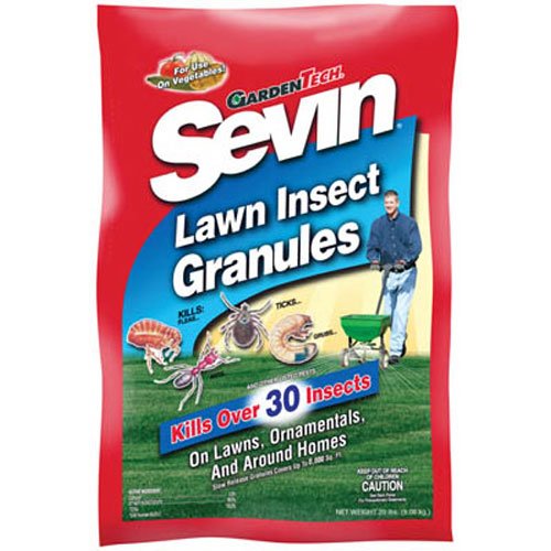 Sevin Lawn Insect Granules, 20 Pounds