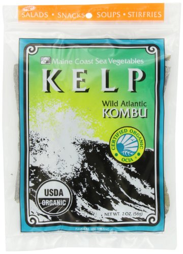 Maine Coast Sea Vegetables Kombu, Wild Atlantic, 2-Ounce Package (Pack of 5)
