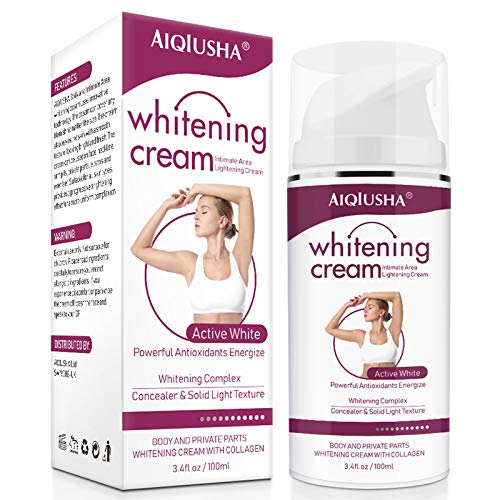 Body Cream, Effective Cream Brighten Underarm, Face, Neck, Knees, Intimate Parts - with Collagen, Moisturizing & Nourishes Skin