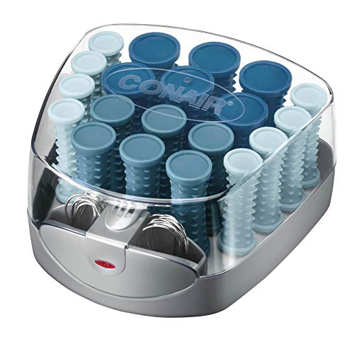Conair Compact Multi-Size Hot Rollers; Blue