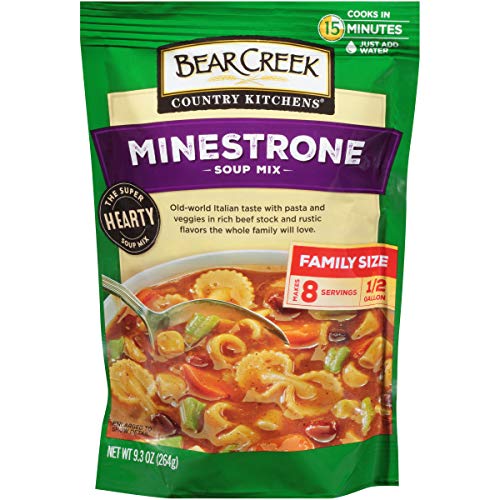 Bear Creek Soup Mix, Minestrone, 9.3 Ounce (Pack of 6)