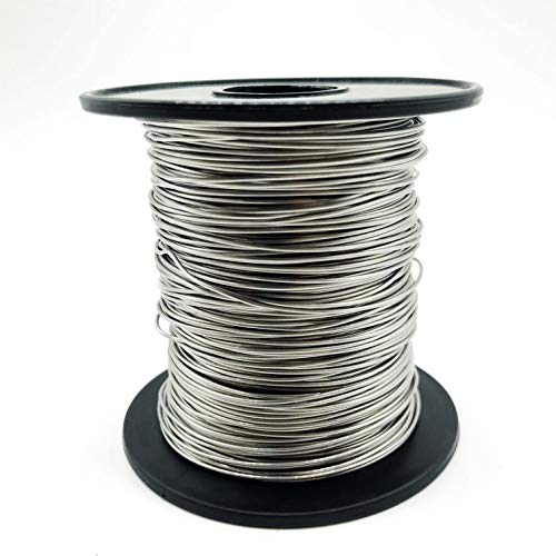 20 Gauge Sliver 304 Stainless Steel Wire Length 328 Ft for Sculpting Wire Artistic Wire Beading Wire Craft Wire Jewelry Craft Making