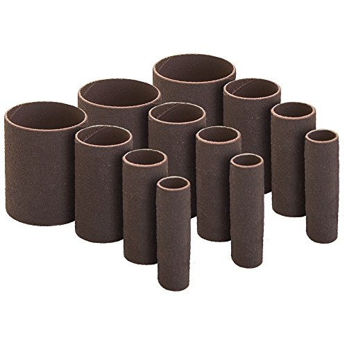 Spindle Drum Sander Sleeve Assortment Pack 12 Total Sleeves 2 inches in Length. Made in The USA