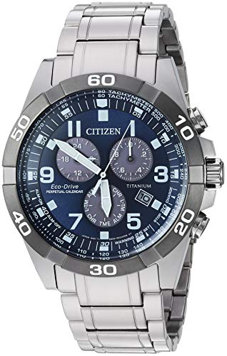 Citizen Watches Eco-Drive Titanium Strap Casual Watch for Men, BL5558-58L